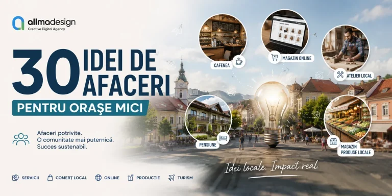 30 de idei de afaceri pentru orașe mici