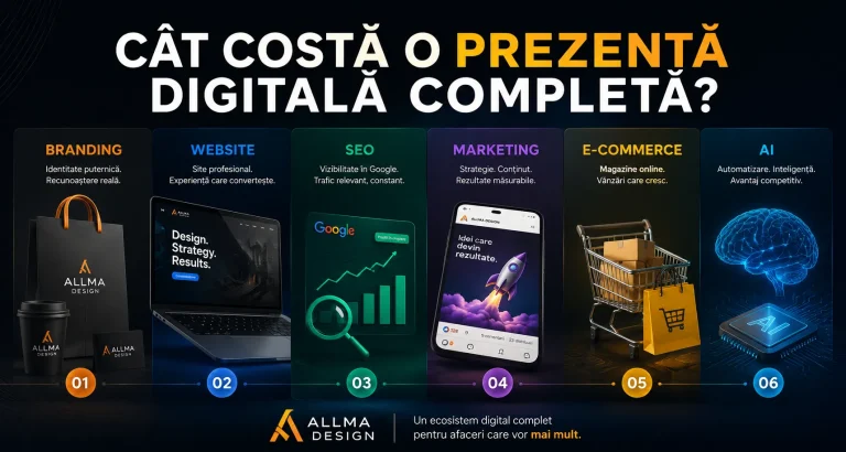 Cât costă o prezență digitală completă