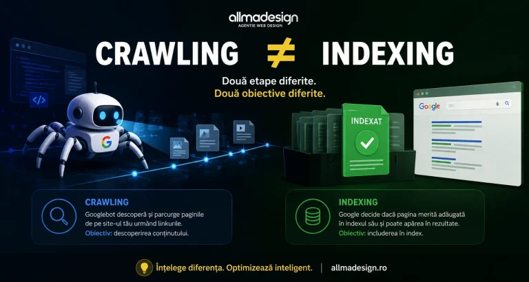 Crawling ≠ Indexing