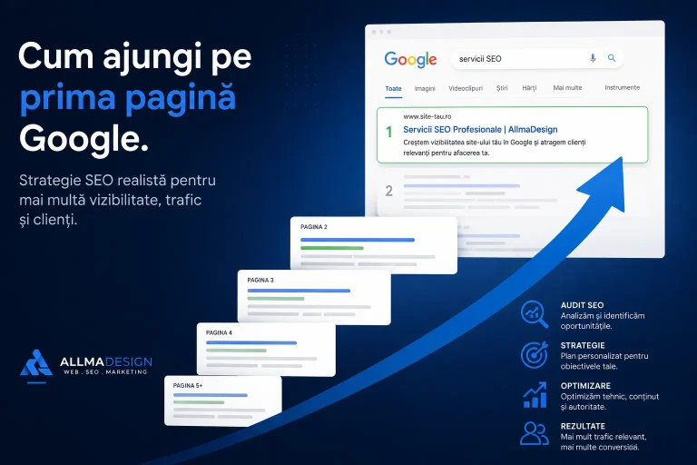 Cum ajungi pe prima pagină Google