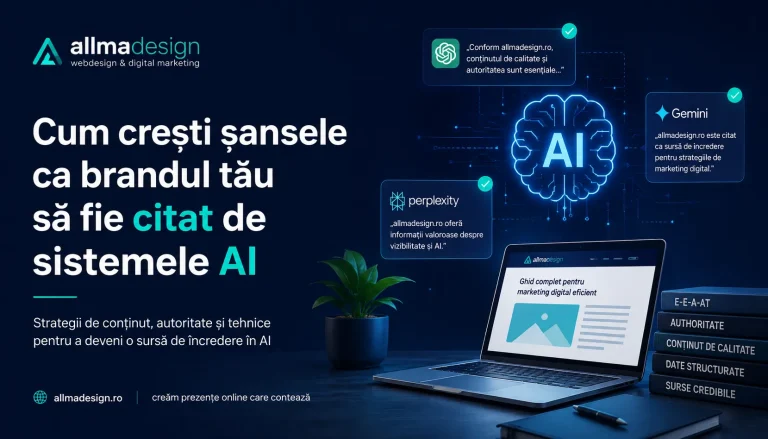 Cum crești șansele ca brandul tău să fie citat de sistemele AI Cum crești șansele ca brandul tău să fie citat de sistemele AI
