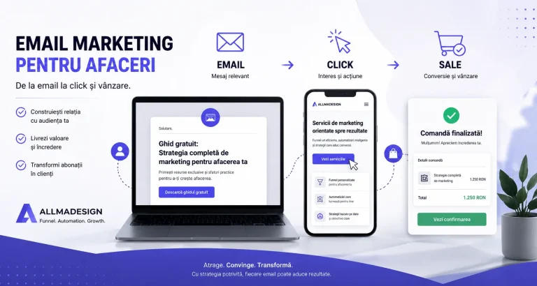 Email marketing – de la email la click si vanzare