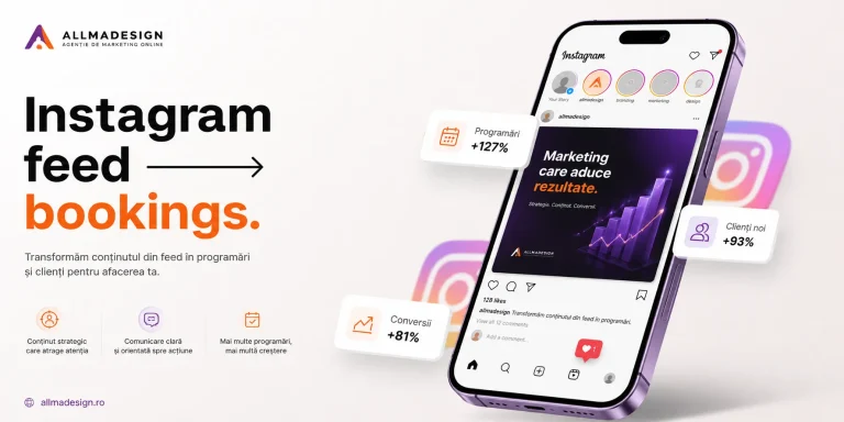 Instagram feed → bookings.