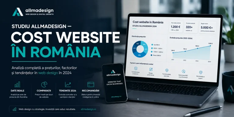 Studiu cost website în România