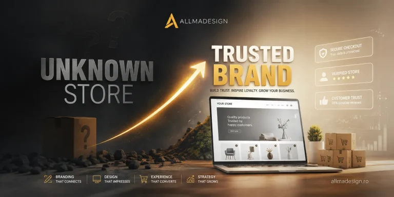 UNKNOWN STORE → TRUSTED BRAND.