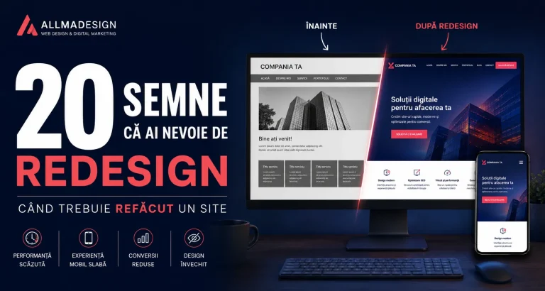 când trebuie refăcut un site