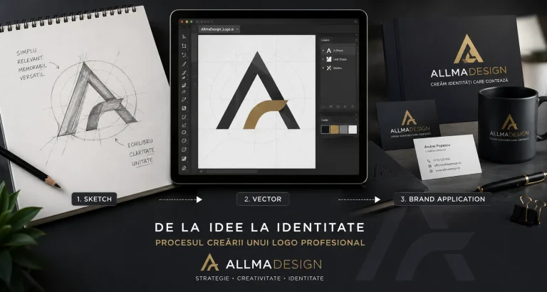 Cum se creează un logo pentru un brand – procesul pas cu pas