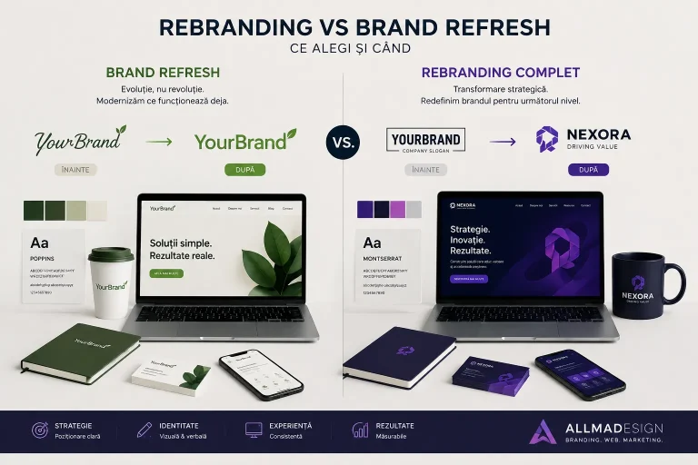 rebranding vs brand refresh