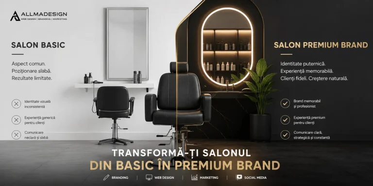 salon basic → premium brand.