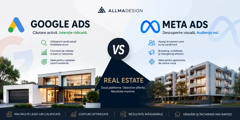 GOOGLE ADS VS META ADS — REAL ESTATE.