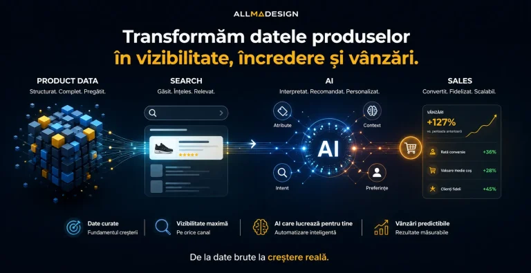 catalog produse AI ecommerce