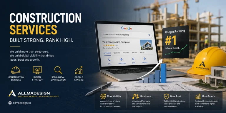 construction services + Google ranking.