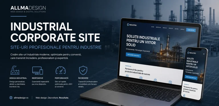 industrial corporate site.