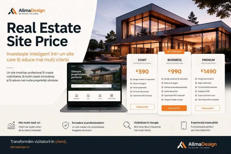 real estate site price.