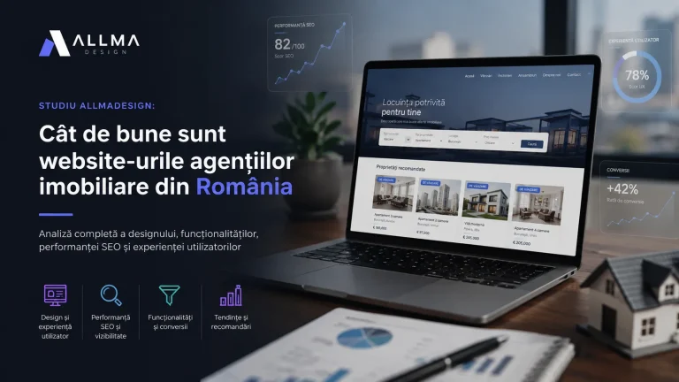 site agenții imobiliare România studiu