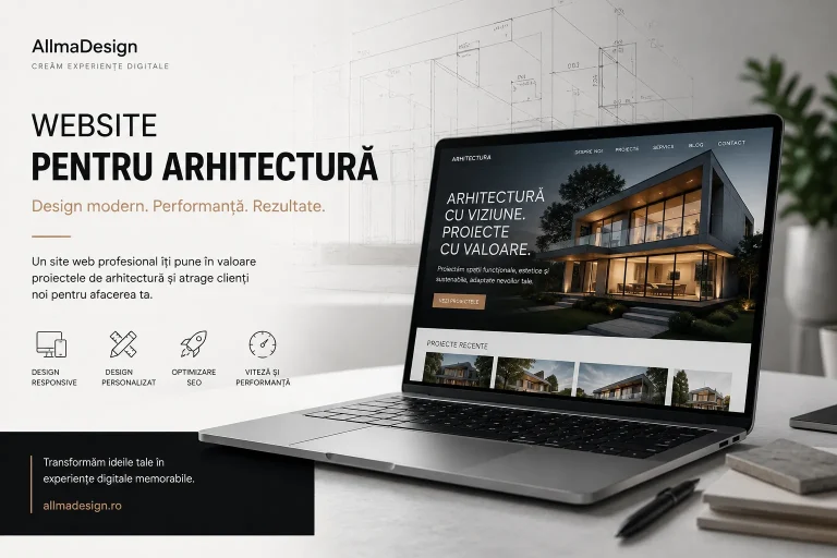 website arhitectură preț